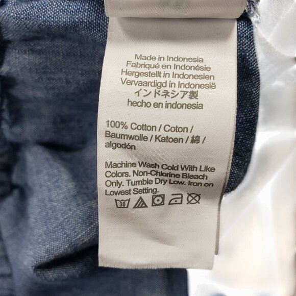 J.Crew Women's Chambray Drawstring Pants Size 12 - Picture 7 of 10